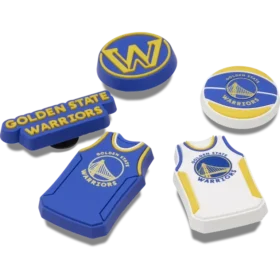 Sada 5 ozdob Jibbitz™ NBA Golden State Warriors