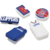 Sada 5 ozdob Jibbitz™ NBA Los Angeles Clippers