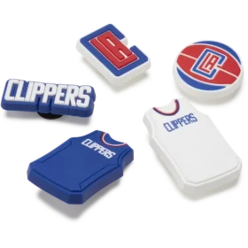 Sada 5 ozdob Jibbitz™ NBA Los Angeles Clippers