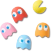 Sada 5 ozdob Jibbitz™ Pacman II
