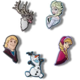 Sada 5 ozdob Jibbitz™ s motivem Frozen