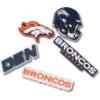 Sada 5 ozdob Jibbitz™ s motivem NFL Denver Broncos na boty