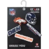 Sada 5 ozdob Jibbitz™ s motivem NFL Denver Broncos na boty