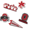 Sada 5 ozdob Jibbitz™ s motivem Ohio State University