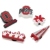 Sada 5 ozdob Jibbitz™ s motivem Ohio State University