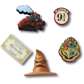 Sada 5 ozdob Jibbitz™ s motivy Harryho Pottera