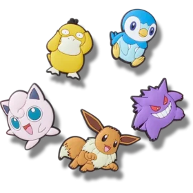 Sada 5 ozdob Jibbitz™ s motivy Pokémonů