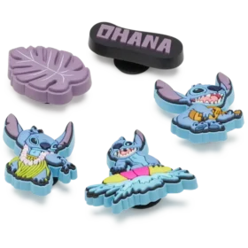Sada 5 ozdob Jibbitz™ Stitch Tropical