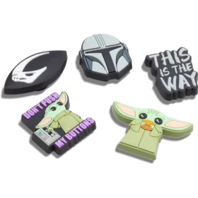Sada 5 ozdob na boty Jibbitz™ k seriálu Disney’s The Mandalorian