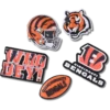 Sada 5 ozdob na boty Jibbitz™ NFL Cincinnati Bengals