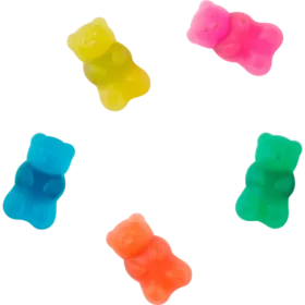 Sada 5 ozdob na boty Jibbitz™ s motivem medvídků