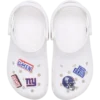 Sada 5 ozdob na boty Jibbitz s motivem NFL New York Giants
