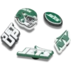 Sada 5 ozdob na boty Jibbitz s motivem NFL New York Jets