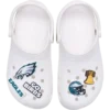 Sada 5 ozdob na boty Jibbitz s motivem týmu NFL Philadelphia Eagles