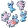 Sada 5 ozdob na boty Jibbitz™ s motivy Disney Stitch & Angel