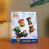 Sada 5 ozdob na boty Jibbitz s motivy Toy Story od Disney Pixar