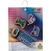 Sada 5 svítících ozdob Jibbitz™ Neon Gamer