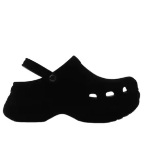 Sametové nazouváky Bae „Black“