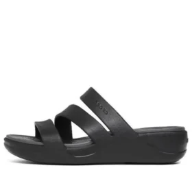Sandály Boca Strappy Wedge „Black“