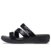 Sandály Boca Strappy Wedge „Black“