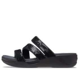 Sandály Boca Strappy Wedge „Black“
