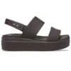Sandály Brooklyn Croco Low Espresso „Brown“