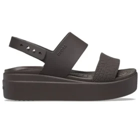Sandály Brooklyn Croco Low Espresso „Brown“