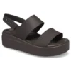 Sandály Brooklyn Croco Low Espresso „Brown“