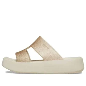 Sandály Getaway Platform s H-páskem „White Brown“