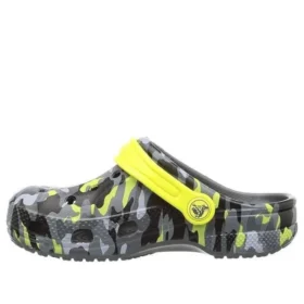 Sezónní grafické nazouváky Baya „Grey Black Yellow“