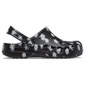 Sezónní nazouváky Baya s potiskem „Black Daisy“