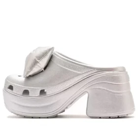 Siren Metallic Bow Nazouváky „Silver“