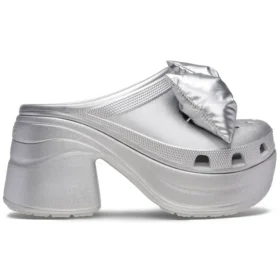Siren Metallic Bow Nazouváky „Silver“