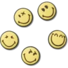 Smileyworld, 5 ks ozdob Jibbitz™