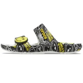 SmileyWorld x Classic Sandal „Black White“