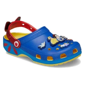 Snow White Classic Clogs „Blue Yellow Red“
