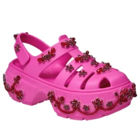 Stomp Clog Fisherman „Simone Rocha Electric Pink“