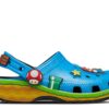 Super Mario x Classic Clog Kids „Blue“