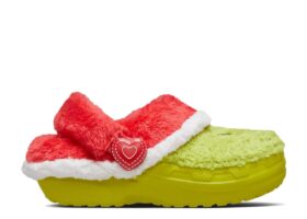 The Grinch x Classic Lined Clog Toddler „Stealing Christmas“