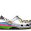 The Powerpuff Girls x Classic Clog Kids „Metallic Silver“ The Powerpuff Girls x Classic Clog Kids „Metallic Silver“