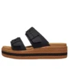 Tkané sandály Brooklyn s přezkou „Black Brown“