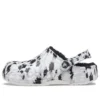 Unisexové bačkory Baya Lined Clog s fleecovou podšívkou „White Grey“