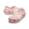 Unisexové sandály Crocs x Line Friends v barvě Beach Pink