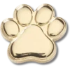 Zlaté ozdoby Jibbitz™ Dog Paw