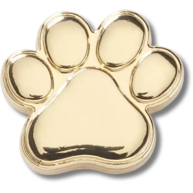 Zlaté ozdoby Jibbitz™ Dog Paw